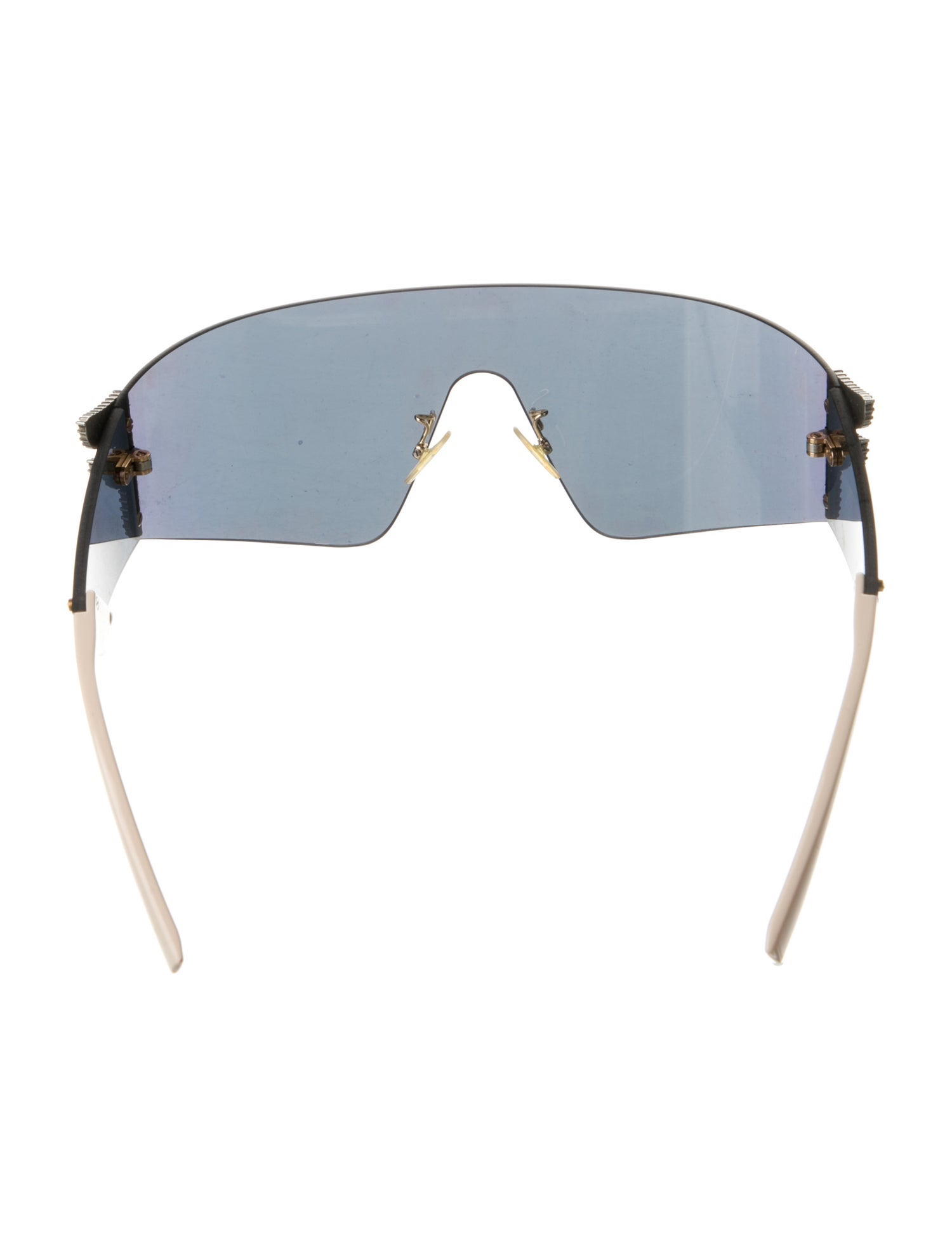 Fendi Shield Mirrored Sunglasses
