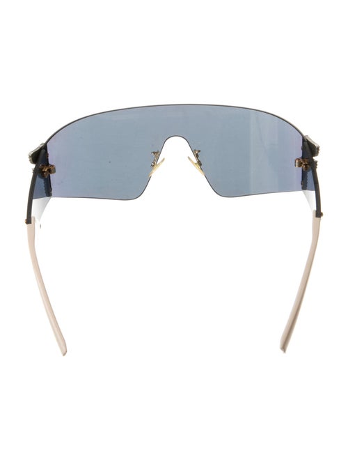 Fendi Shield Mirrored Sunglasses