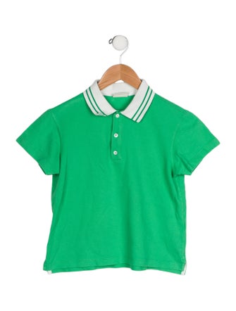 Fendi Collared Short Sleeve Top