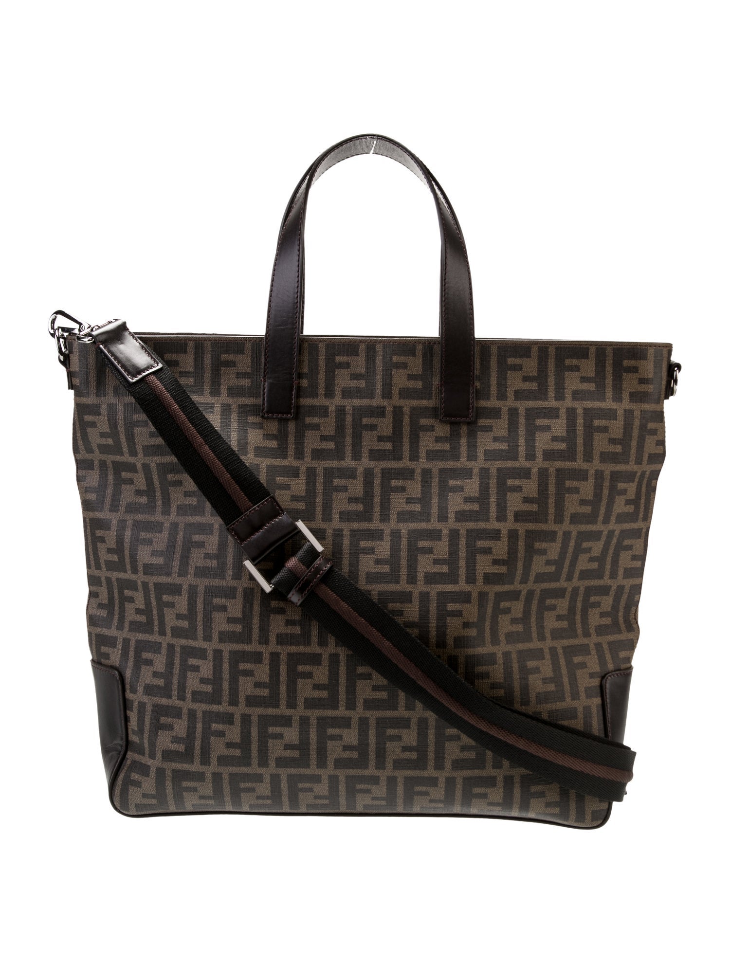 Fendi Zucca FF Logo Tote