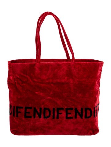 Fendi Totes Terry Cloth Tote