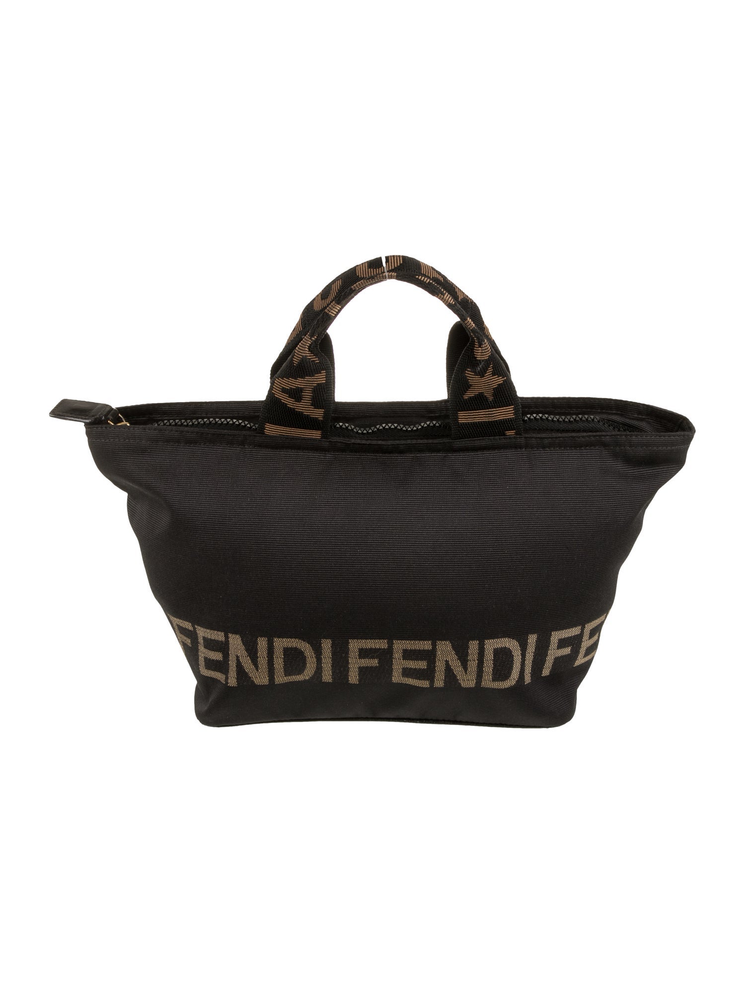 Fendi Canvas Top Handle Bag Vintage