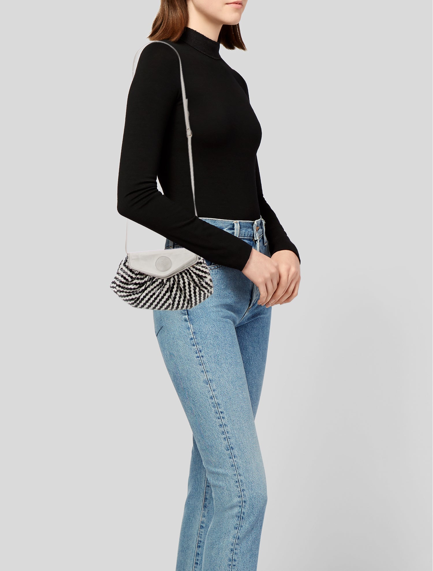 Fendi Leather Shoulder Bag