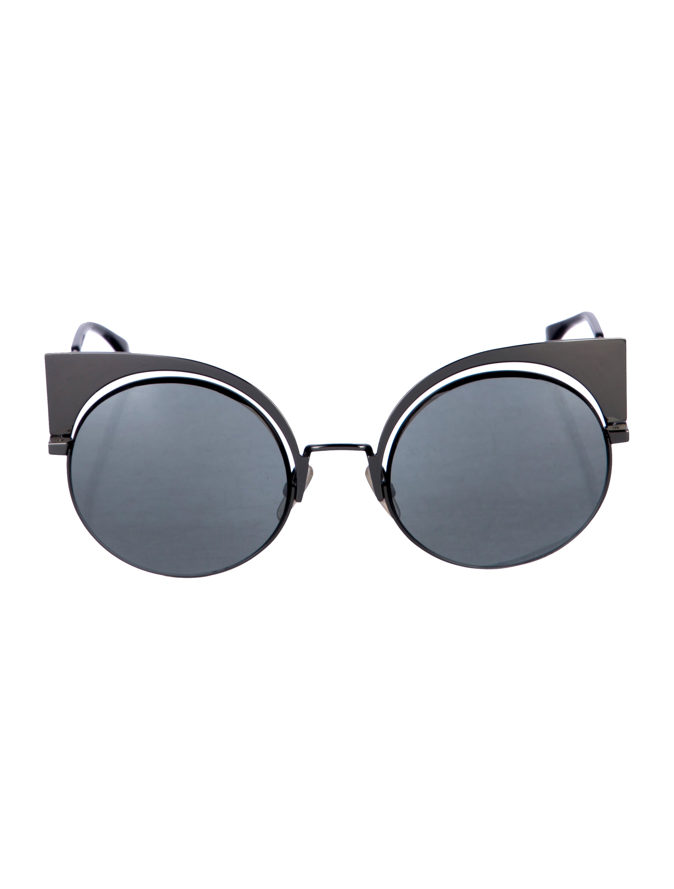 Fendi Round Tinted Sunglasses