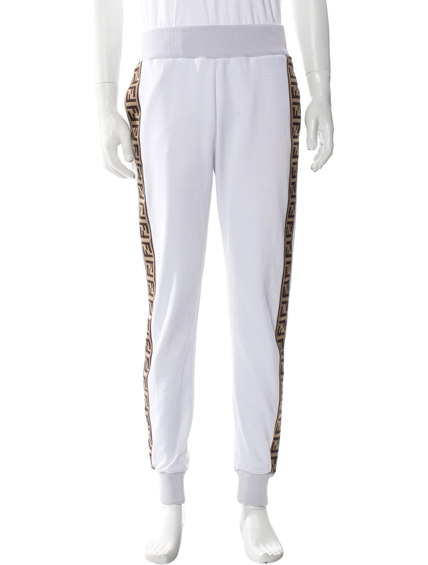 Fendi Zucca FF Logo Joggers