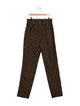 Fendi High-Rise Straight Leg Jeans