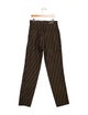 Fendi High-Rise Straight Leg Jeans