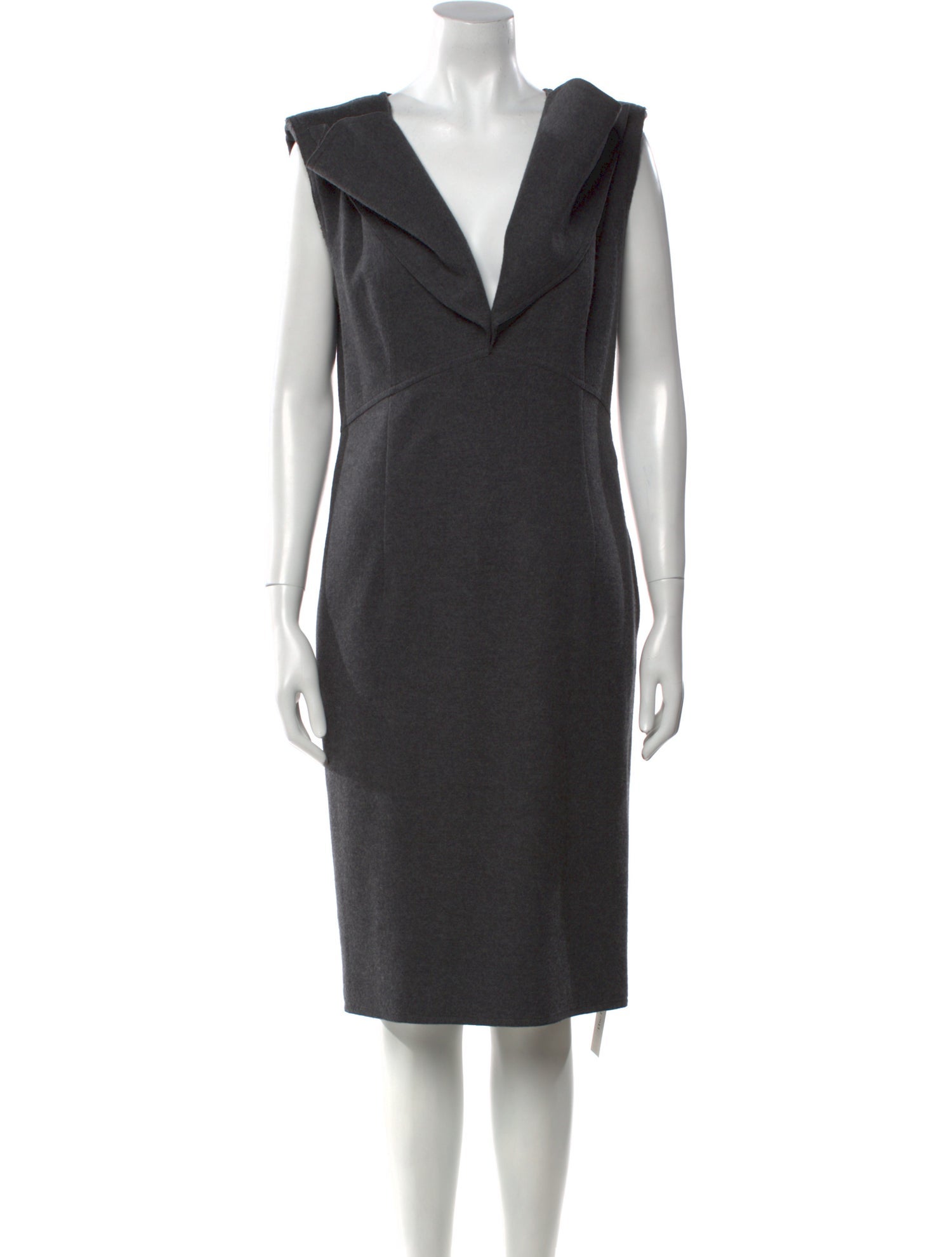 Fendi Wool Midi Length Dress