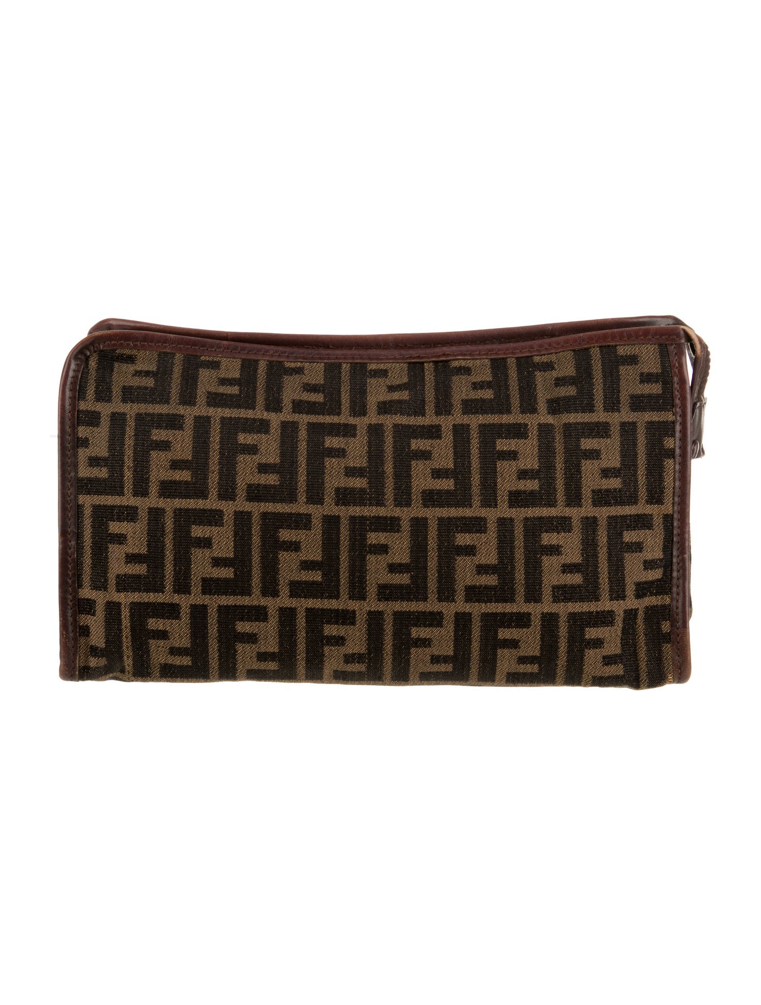 Fendi Canvas Cosmetic Bag