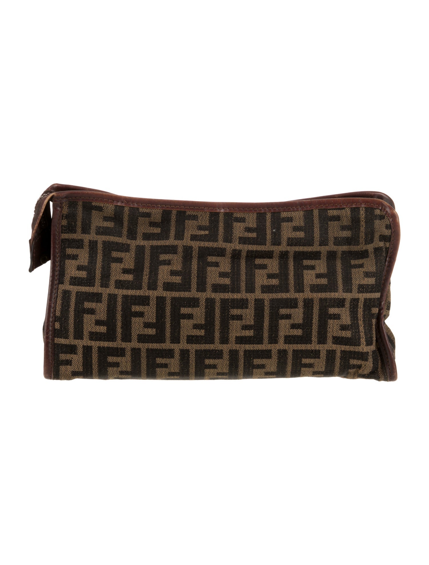 Fendi Canvas Cosmetic Bag