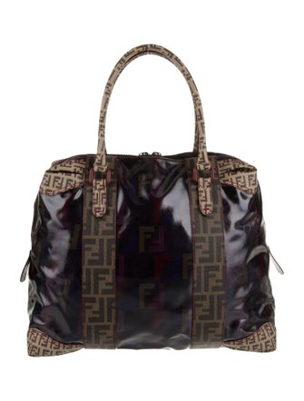 Fendi Zucca FF Top Handle Bag