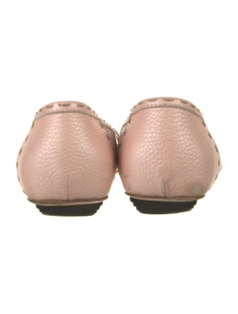 Fendi Leather Ballet Flats