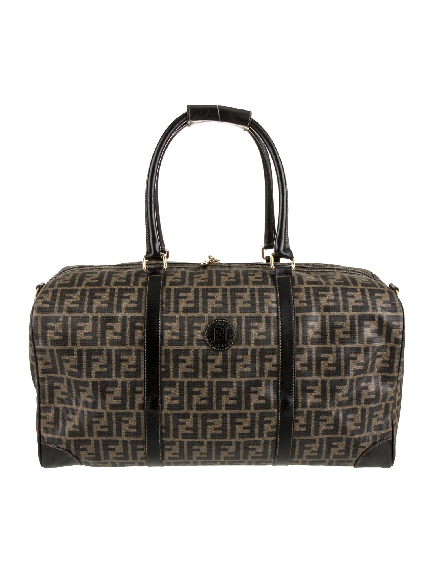 Fendi Zucca FF Weekender Bag Vintage