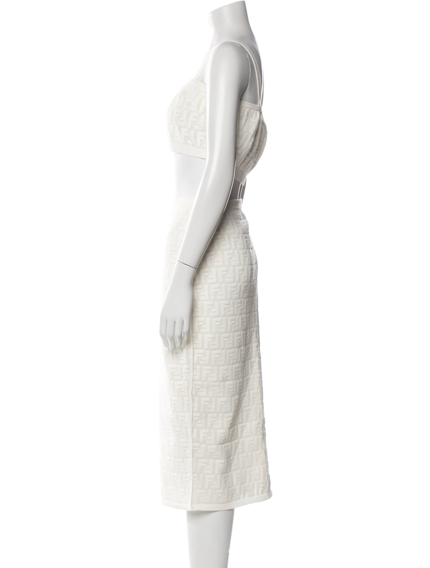 Fendi Printed Skirt Set