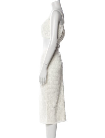 Fendi Printed Skirt Set