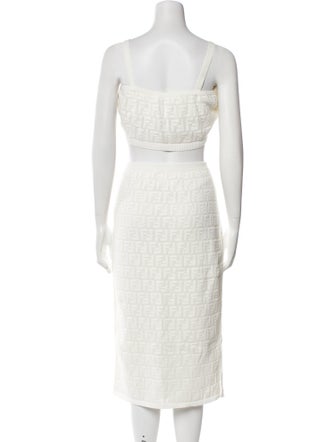 Fendi Printed Skirt Set