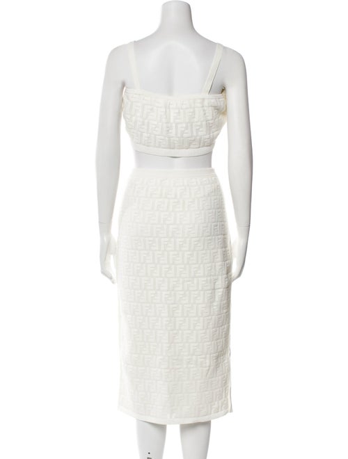 Fendi Printed Skirt Set