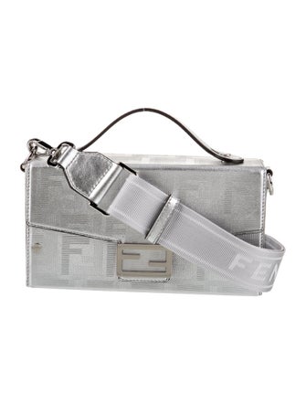 Fendi Zucca FF Soft Trunk Baguette Bag 2023