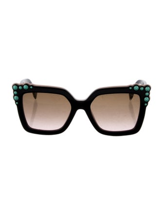 Fendi Oversize Gradient Sunglasses