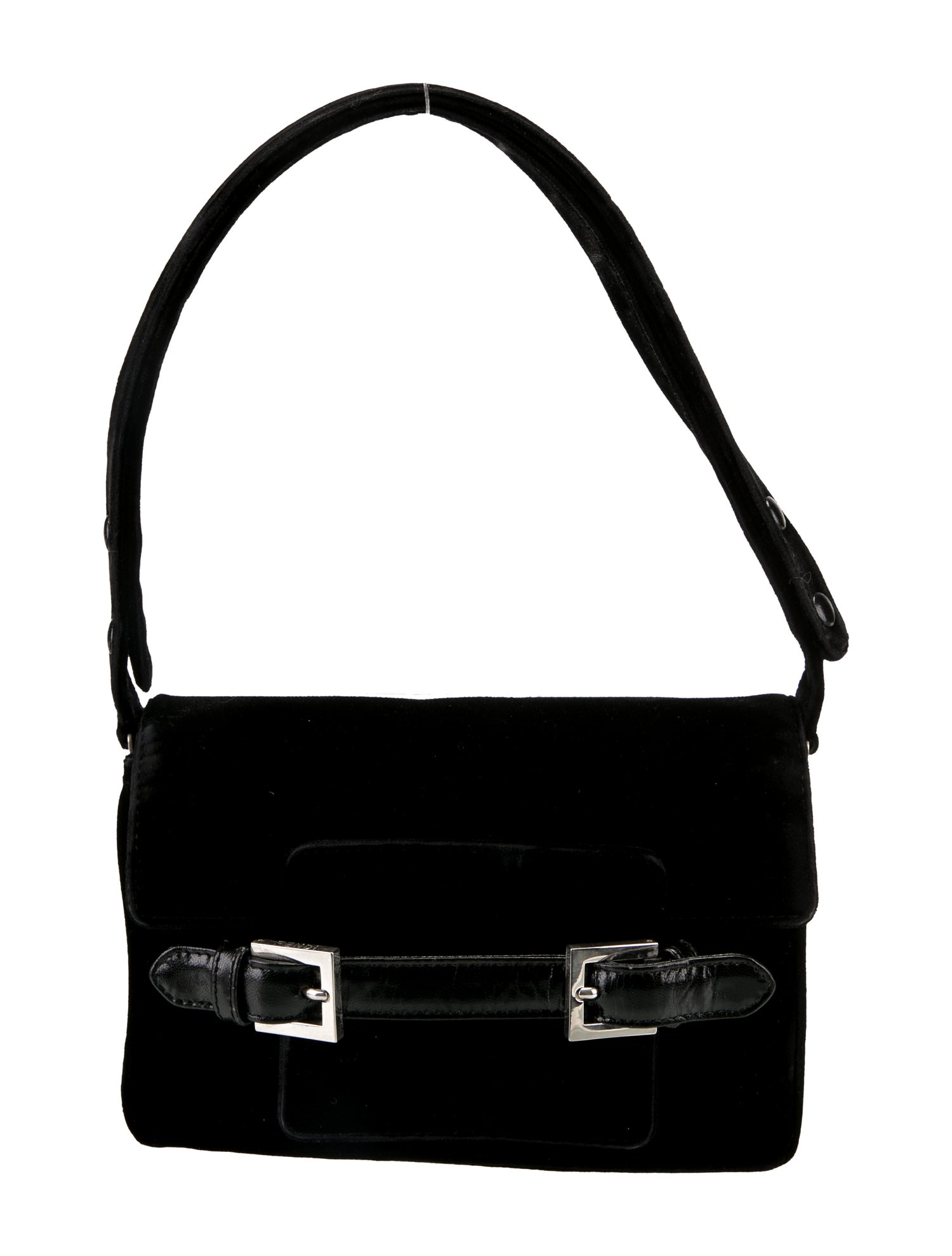 Fendi Velvet Baguette