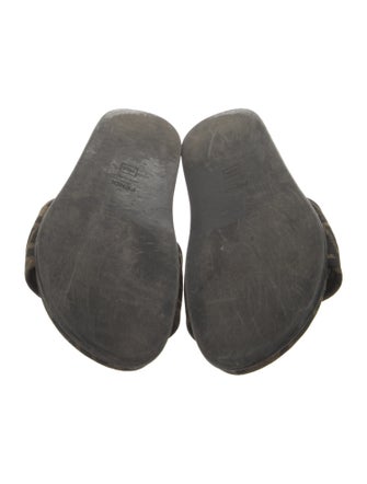 Fendi Printed Slides