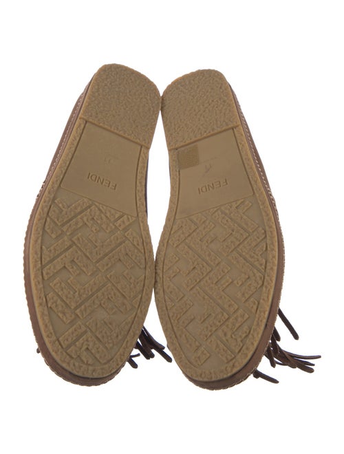 Fendi Suede Loafers