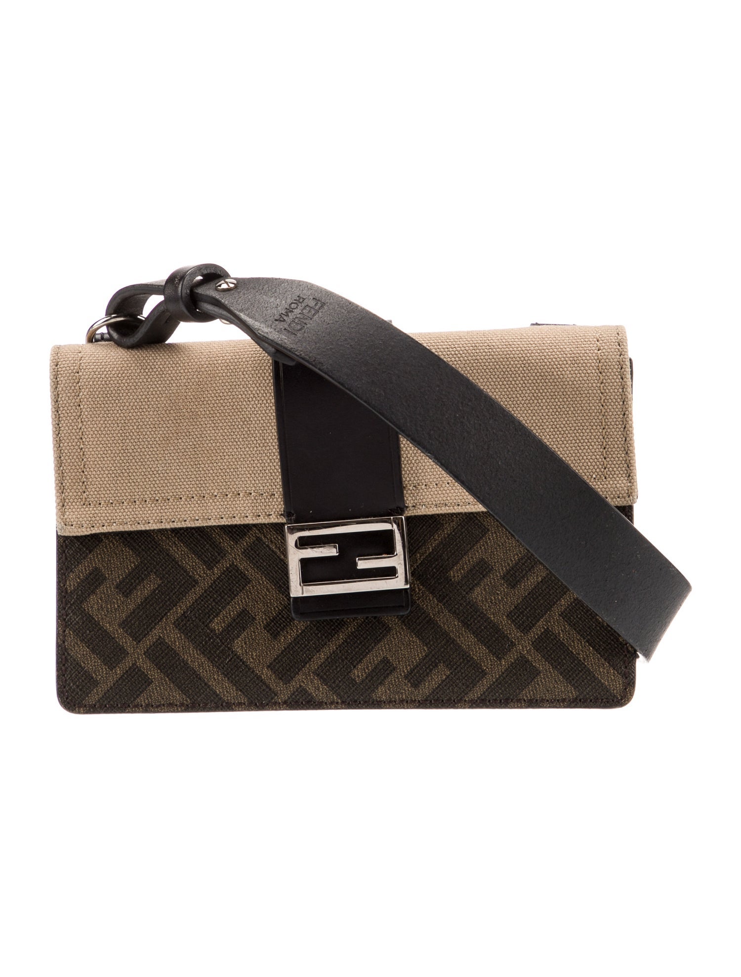 Fendi Zucca FF Shoulder Bag