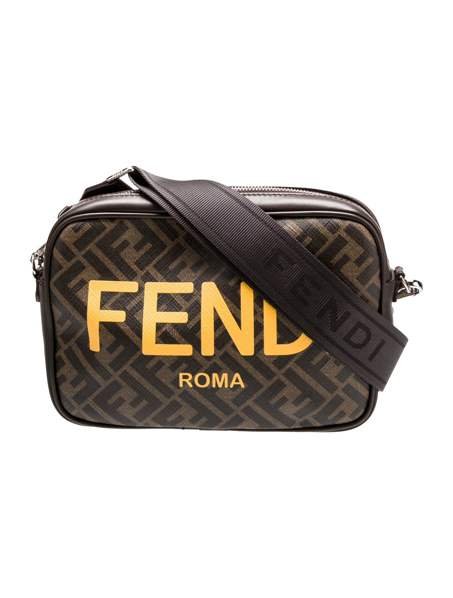 Fendi Zucca FF Messenger Bag 2022