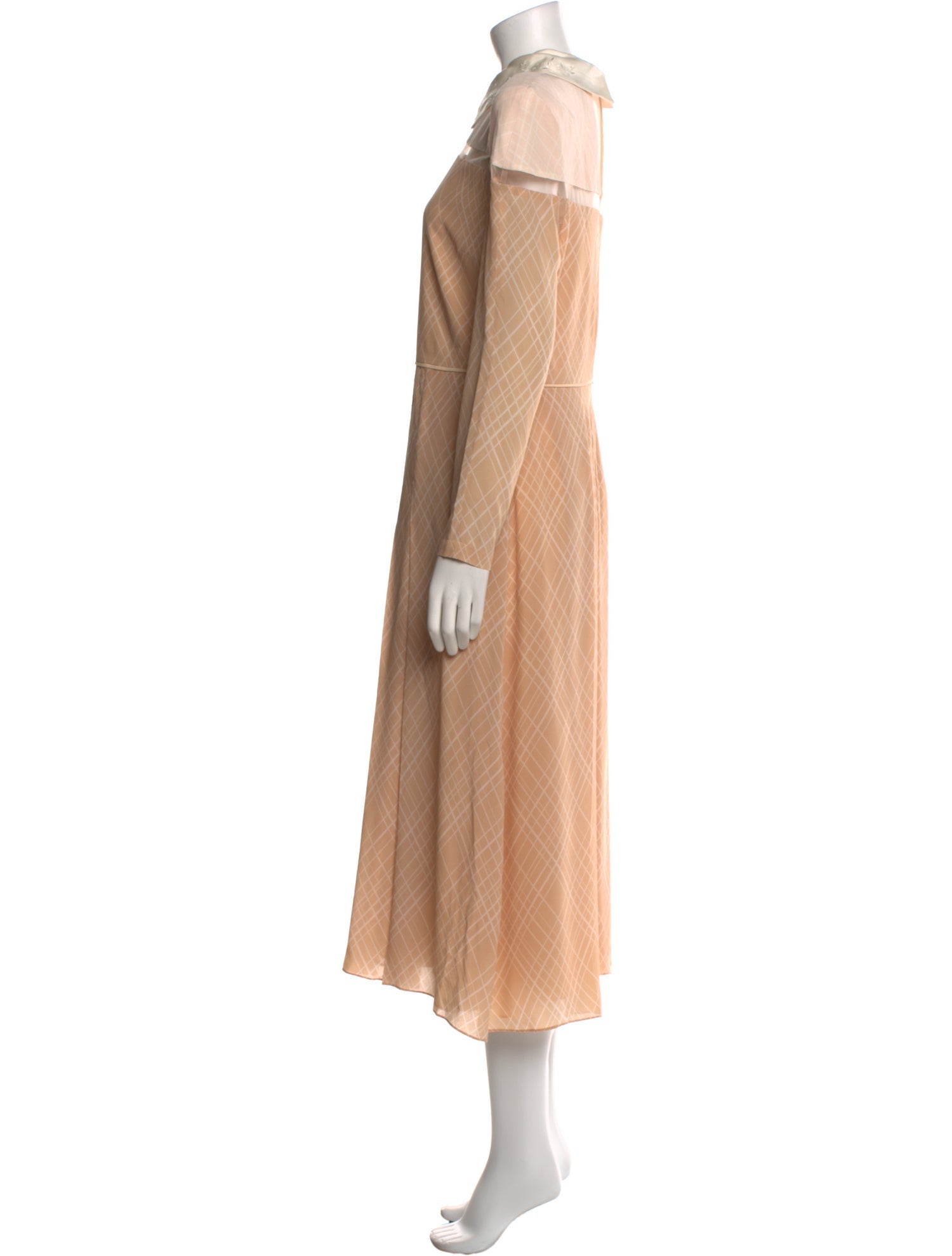 Fendi Silk Long Dress