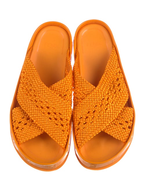 Fendi Braided Accents Slides