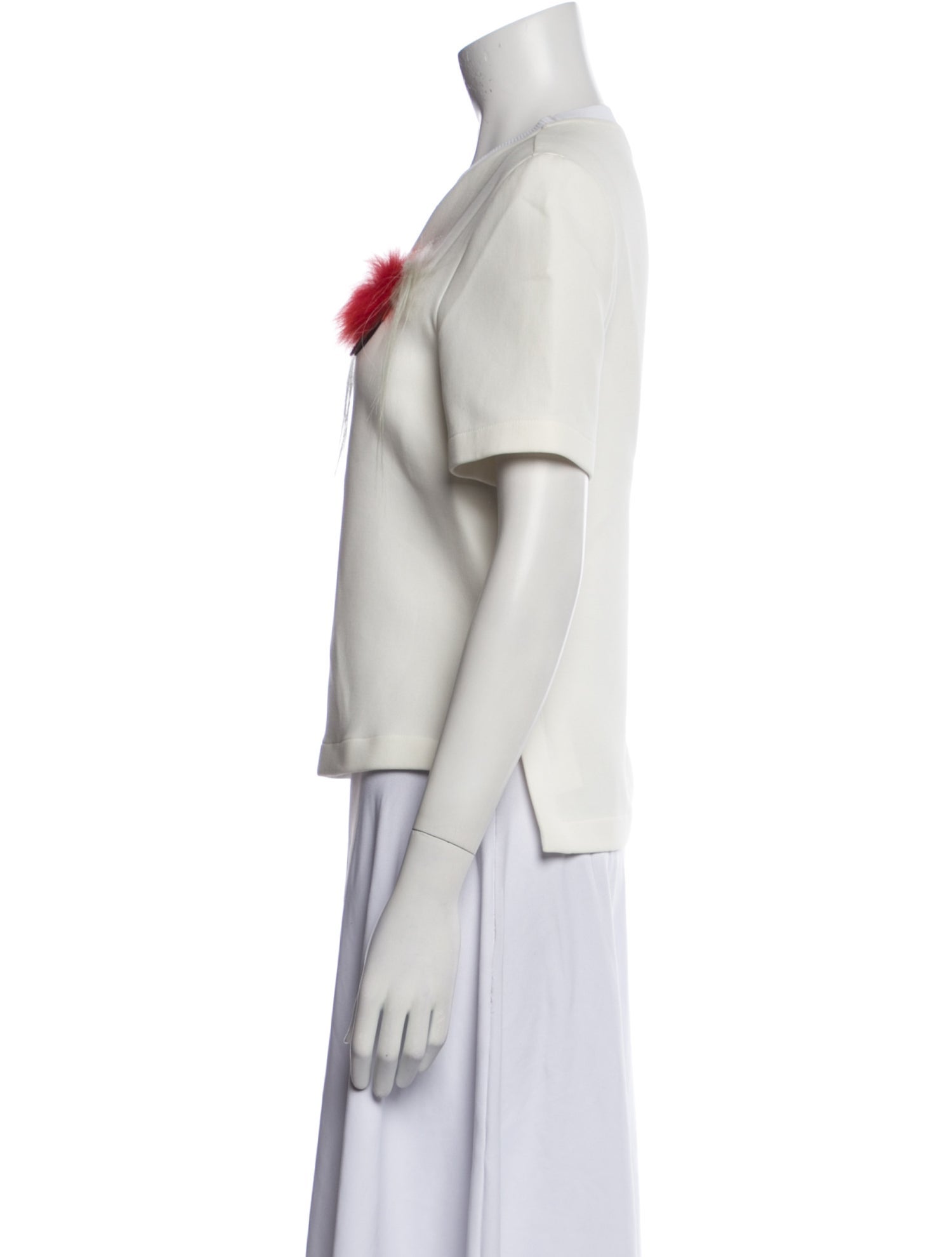 Fendi Crew Neck Short Sleeve T-Shirt