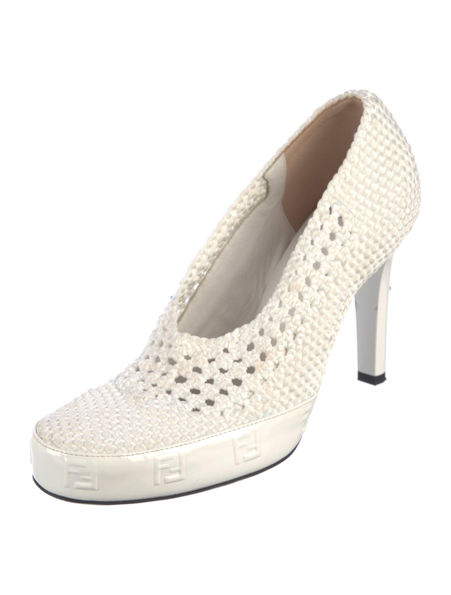 Fendi Braided Accents Pumps