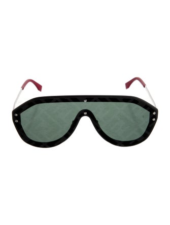 Fendi Shield Tinted Sunglasses