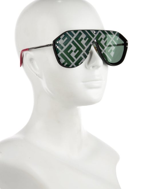 Fendi Shield Tinted Sunglasses