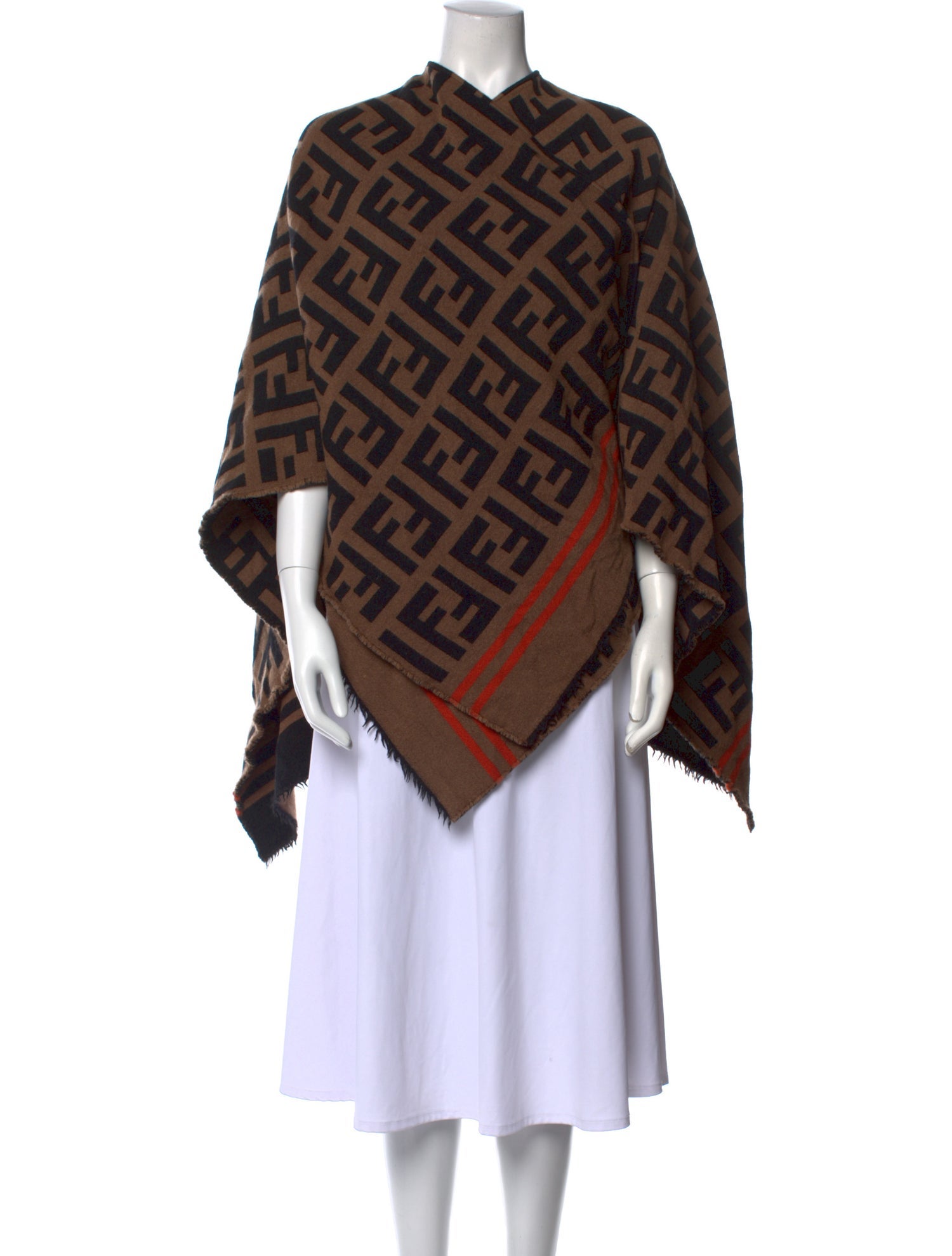 Fendi Wool Printed Sweater