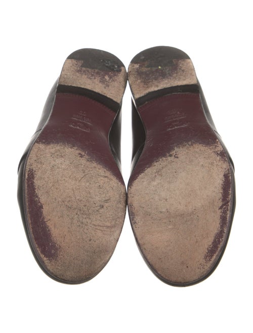 Fendi Rainbow Studs Leather Loafers