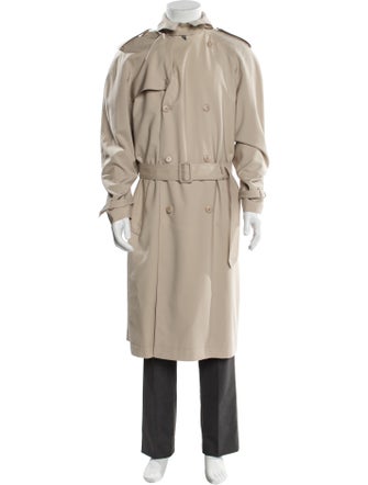 Fendi Virgin Wool Trench Coat