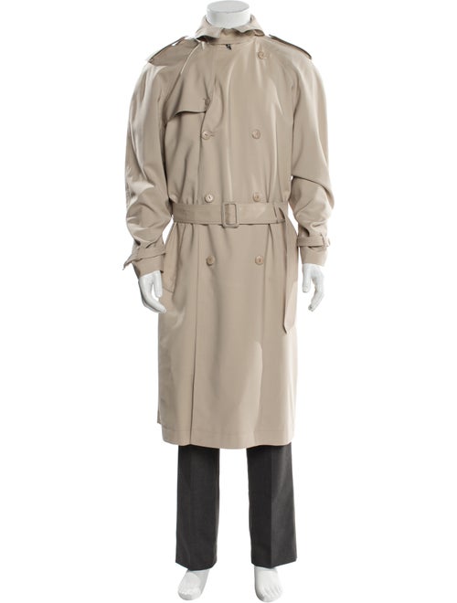 Fendi Virgin Wool Trench Coat