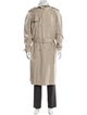 Fendi Virgin Wool Trench Coat