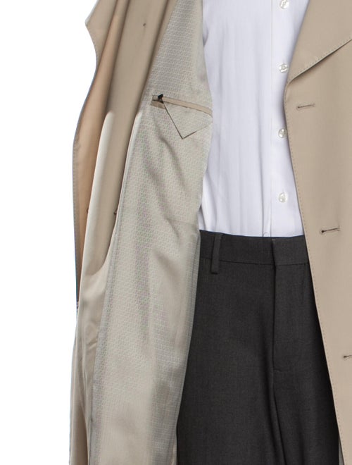 Fendi Virgin Wool Trench Coat