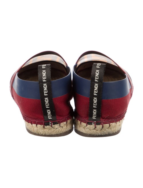 Fendi Zucca FF Logo Canvas Espadrilles