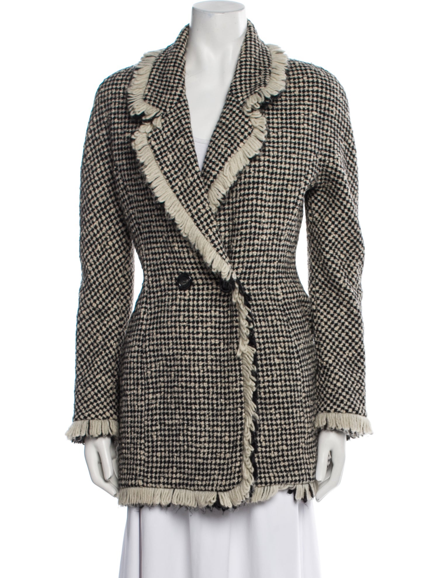 Fendi Vintage Late 1990's - Early 2000's Peacoat