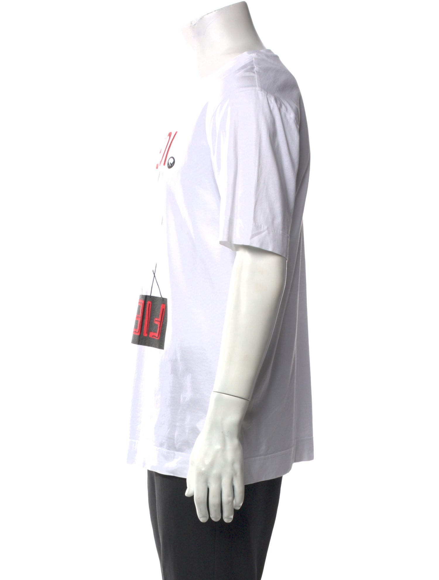 Fendi Zucca FF Logo Graphic Print T-Shirt