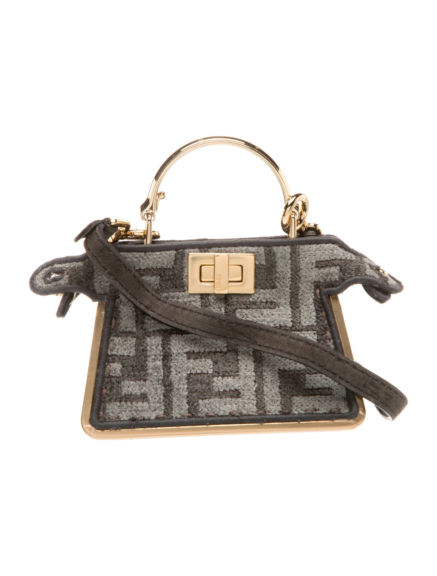 Fendi Zucca FF Peekaboo Nano