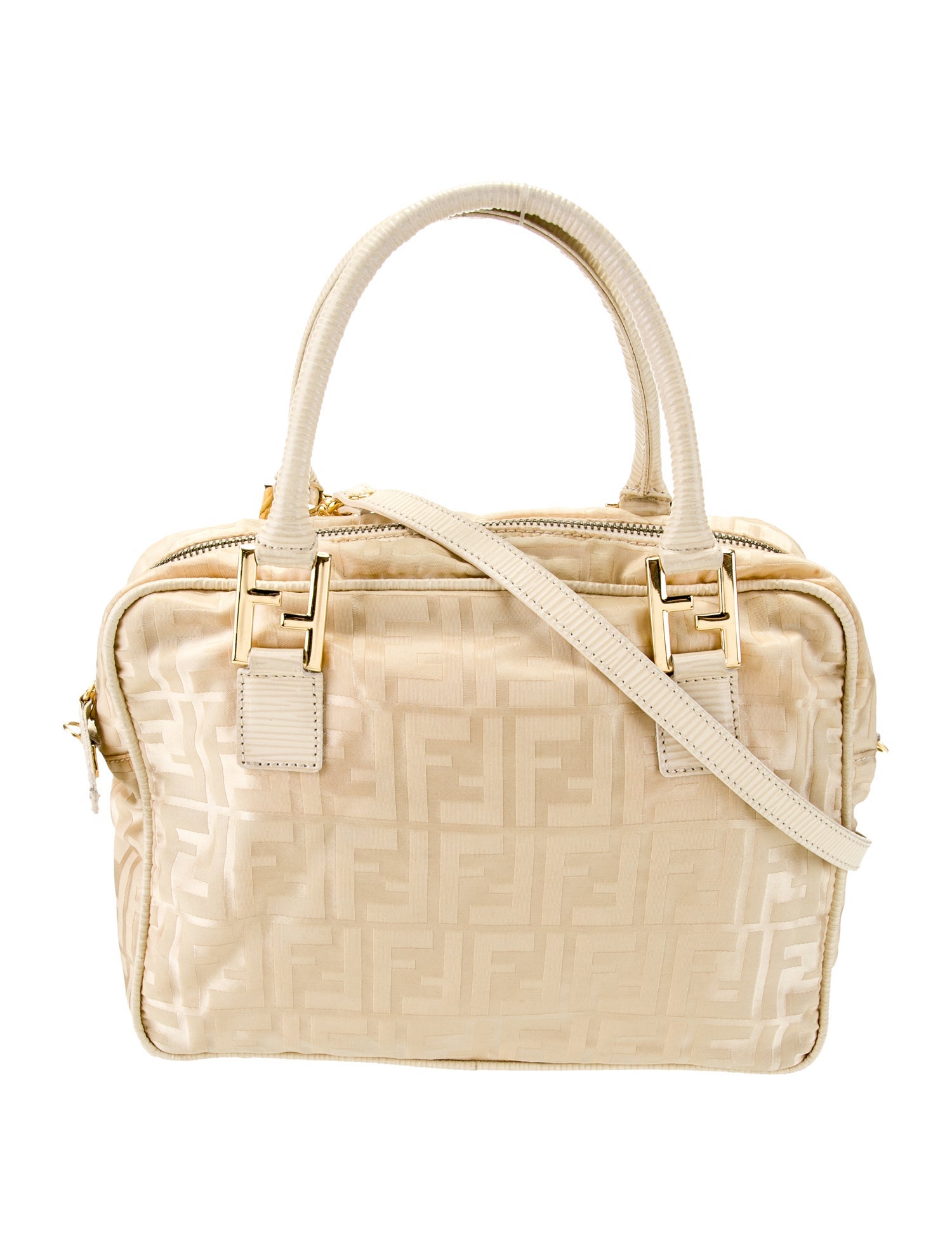 Fendi Satin Top Handle Bag Vintage