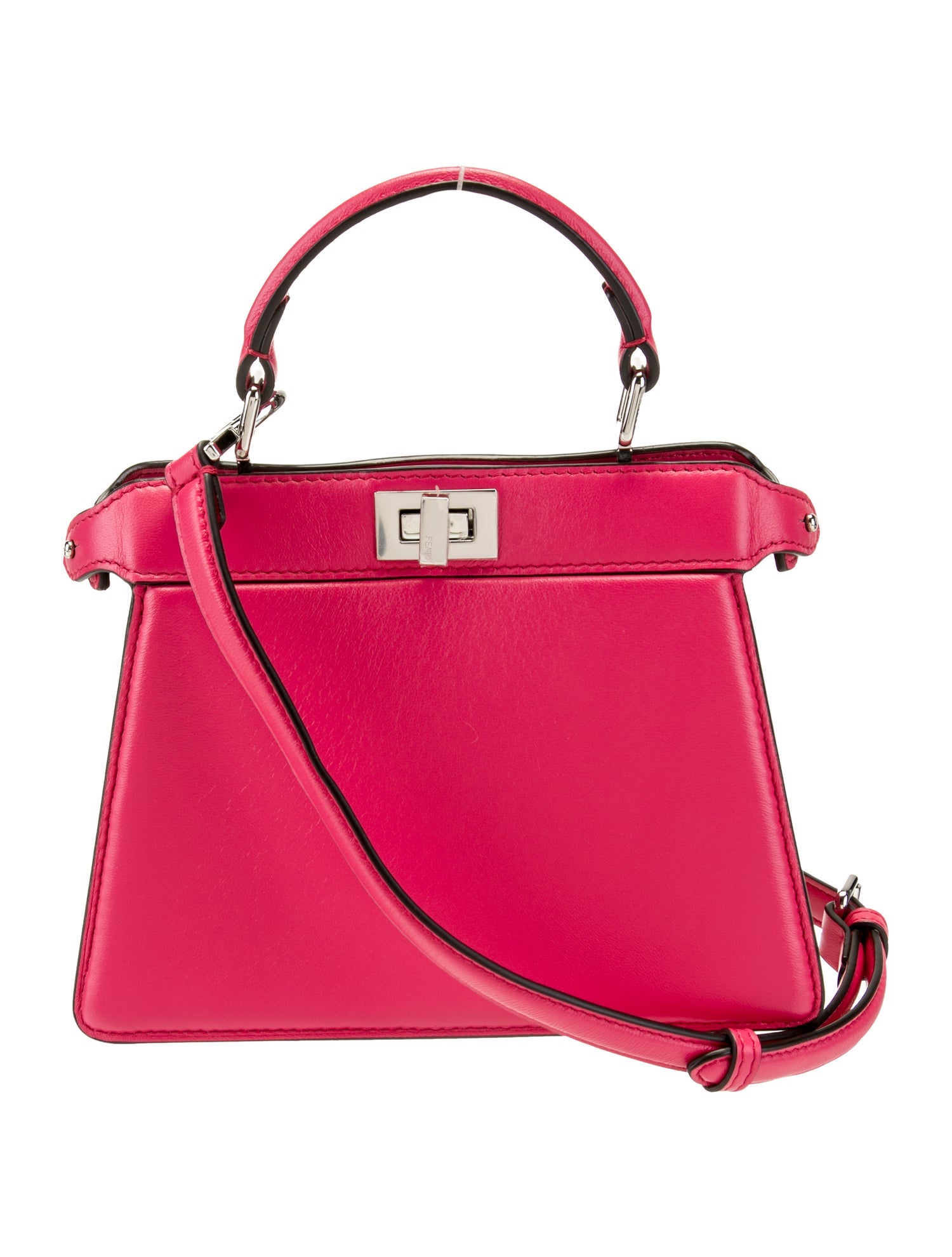 Fendi Leather Peekaboo Petite 2022