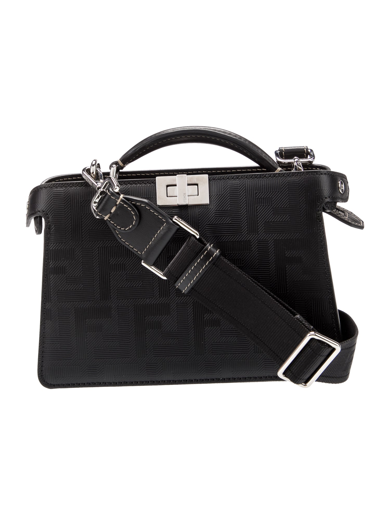 Fendi Zucca FF Peekaboo ISeeU XCross