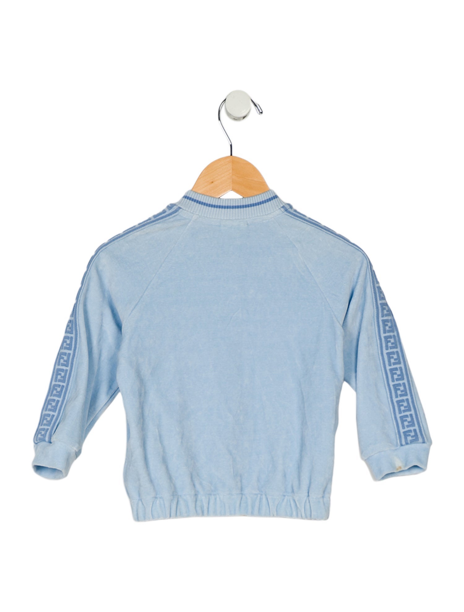 Fendi Solid Velour Jacket