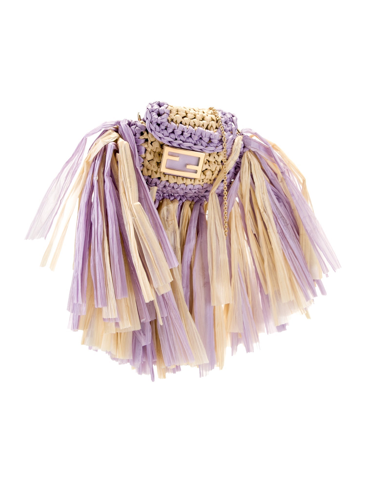 Fendi Zucca FF Evening Bag