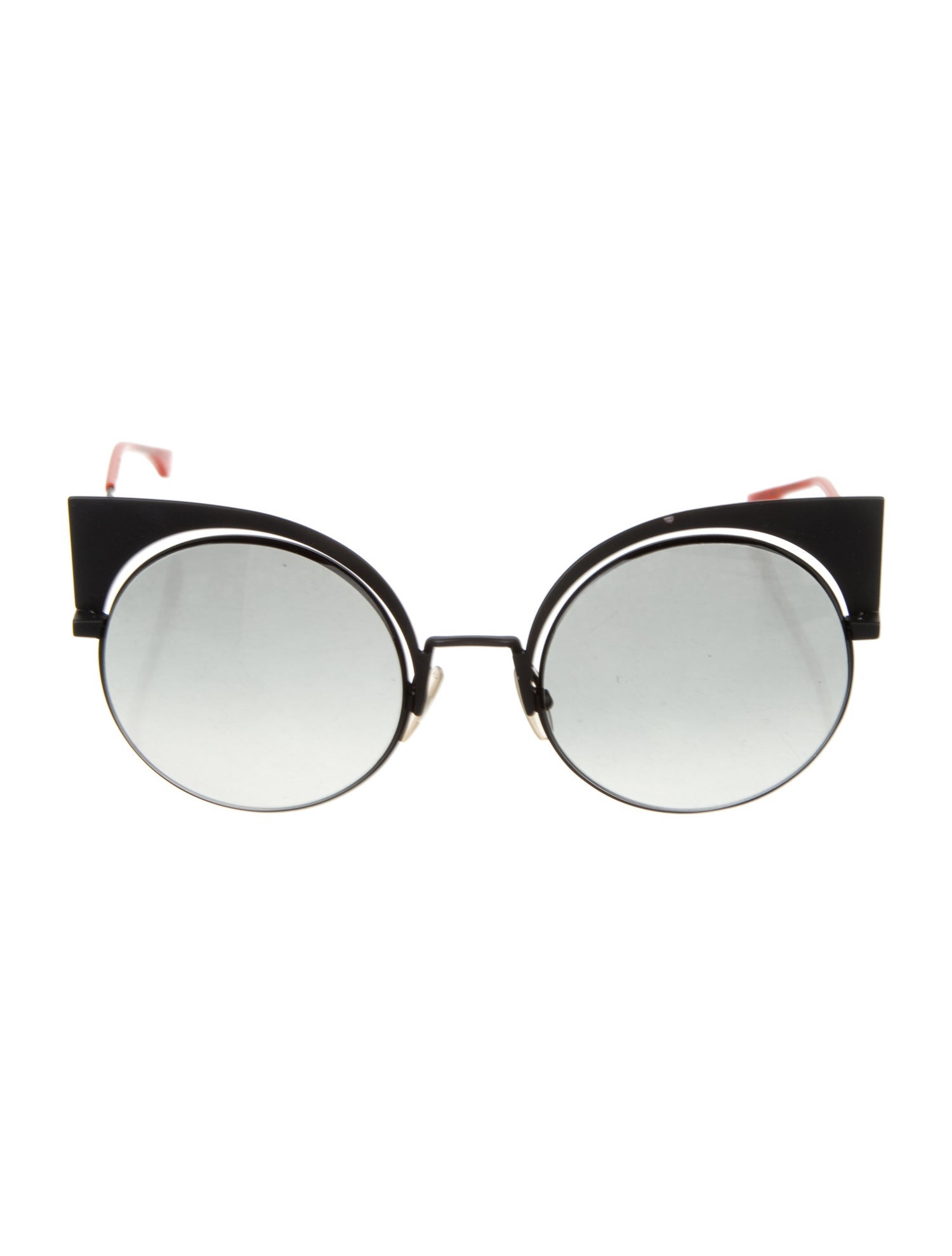 Fendi Round Gradient Sunglasses